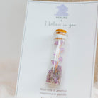 Wish bottle healing card amethist, foto 4