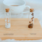 Wish bottle happy birthday card tiger eye tree, foto 6