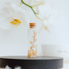 Wish bottle happiness card citrine