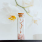 Wish bottle love card rosequartz, foto 4
