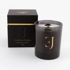 Beijing luxe geurkaars Obsidiaan kristal - Perzik & Oolong thee, foto 6